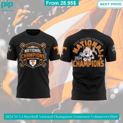 2024 NCAA Baseball National Champions Tennessee Volunteers Shirt Cool DP