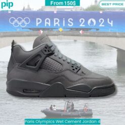 Paris Olympics Wet Cement Jordan 4 comfortable