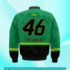 Cole Trickle Nascar Racing Days of Thunder Film Bomber Jacket sporty