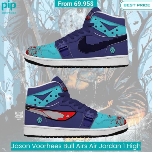 Jason Voorhees Bull Airs Air Jordan 1 High trendy