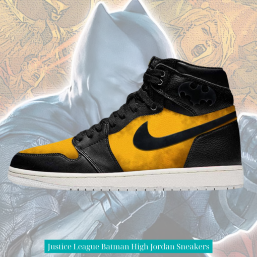 Justice League Batman High Jordan Sneakers 1