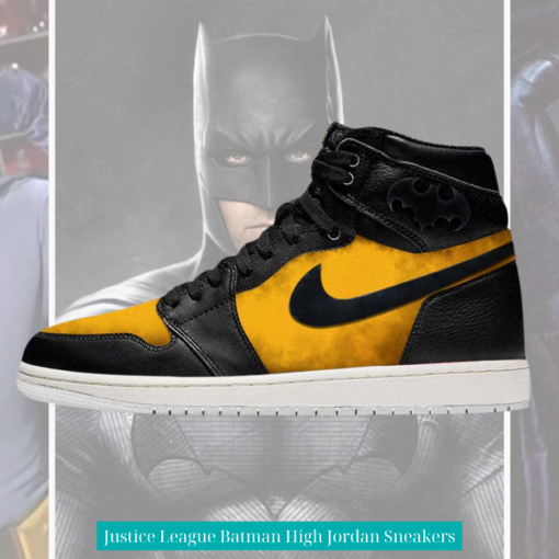 Justice League Batman High Jordan Sneakers 2