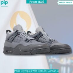 Paris Olympics Wet Cement Jordan 4 trendy