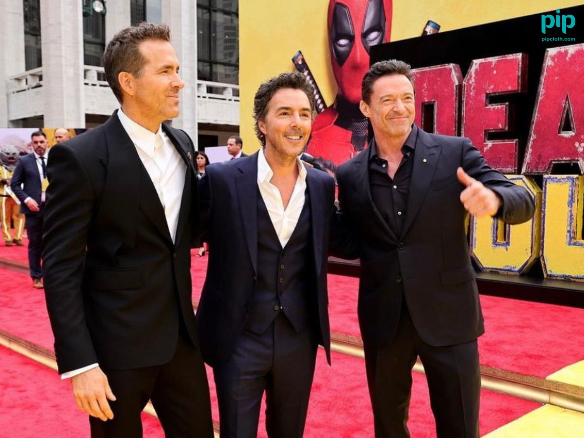 Reynolds & Jackman are all smiles at the Deadpool & Wolverine press conference