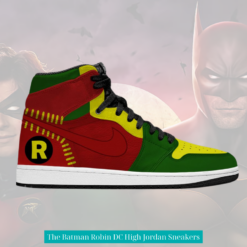 The Batman Robin DC High Jordan Sneakers 1