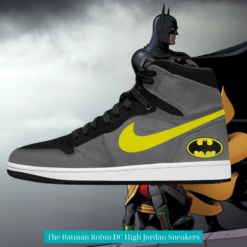 The Batman Robin DC High Jordan Sneakers 2