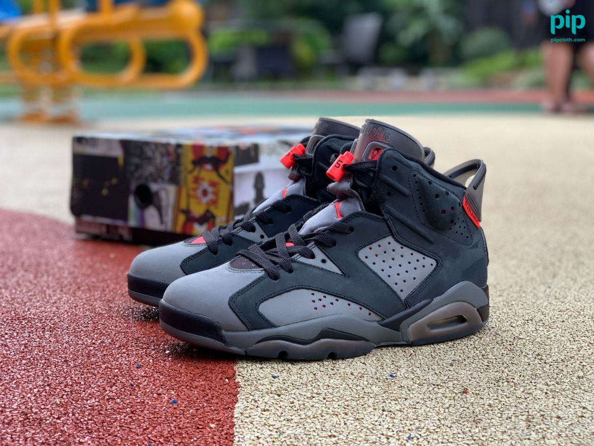 The Jordan 6 Retro Paris is a vibrant and energetic sneaker that celebrates the city of lights