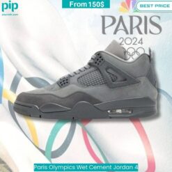 Paris Olympics Wet Cement Jordan 4 cool