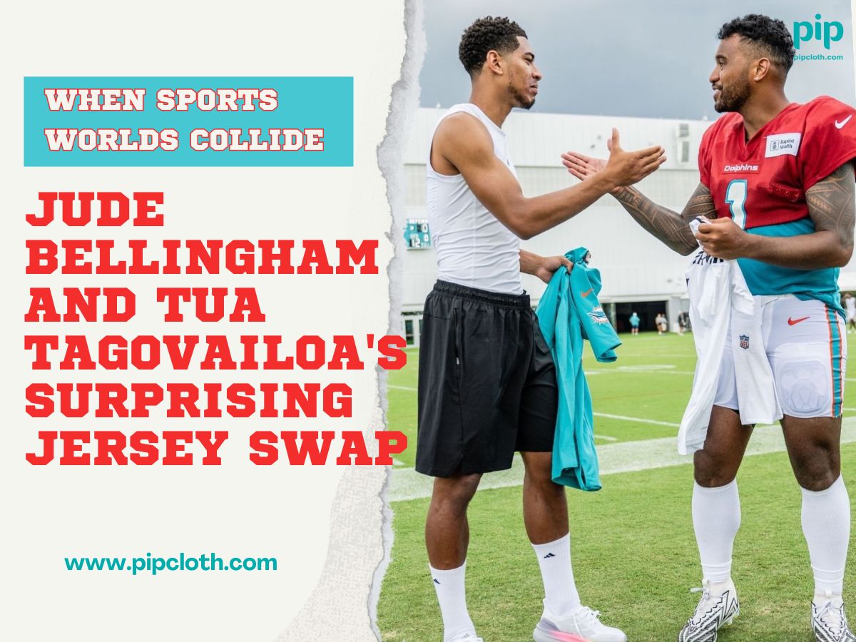 When Sports Worlds Collide Jude Bellingham and Tua Tagovailoa's Surprising Jersey Swap