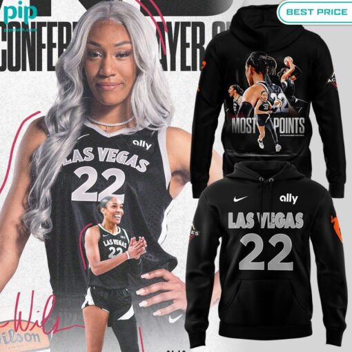 A'ja Wilson 22 Las Vegas Aces Shirt My friend and partner