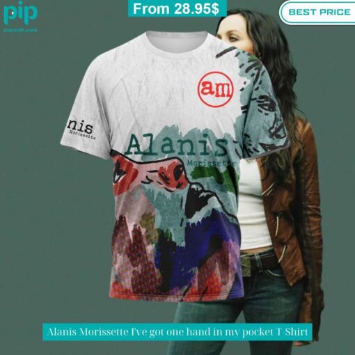 alanis morissette ive got one hand in my pocket t shirt 2