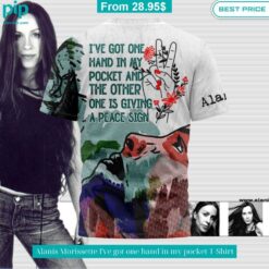 alanis morissette ive got one hand in my pocket t shirt 3