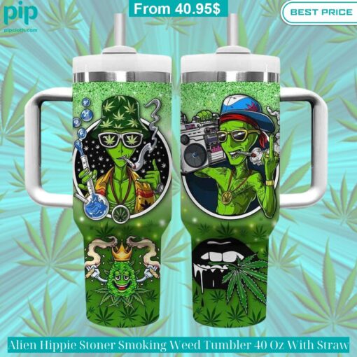 alien hippie stoner smoking weed tumbler 40 oz with straw 1 389.jpg