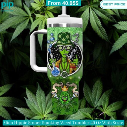 alien hippie stoner smoking weed tumbler 40 oz with straw 2 627.jpg