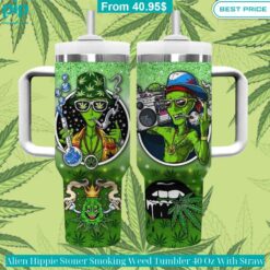 alien hippie stoner smoking weed tumbler 40 oz with straw 3 71.jpg