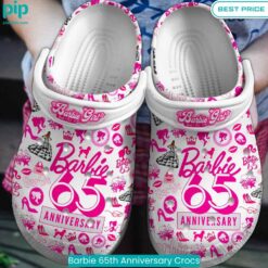 Barbie 65th Anniversary Crocs Hundred million dollar smile bro