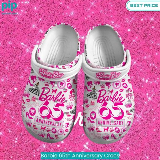 Barbie 65th Anniversary Crocs Oh my God you have put on so much!