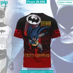 Batman Caped Crusader T-Shirt fashion