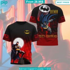 Batman Caped Crusader T Shirt Rejuvenating picture