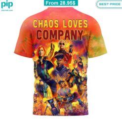 Borderlands Chaos Loves Company Shirt Stand easy bro