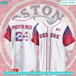 BOSTON RED SOX PUERTO RICO 2024 Custom Baseball Jersey She has grown up know