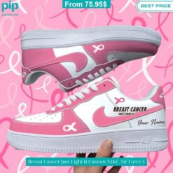 breast cancer just fight it custom nike air force 1 3