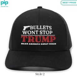 Bullets Won't Stop Trump MAGA Cap Eye soothing picture dear