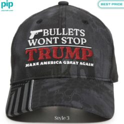 Bullets Won't Stop Trump MAGA Cap hot