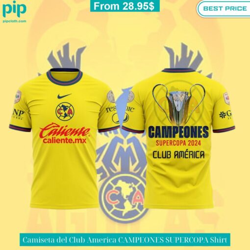 Camiseta del Club America CAMPEONES SUPERCOPA Shirt Nice elegant click