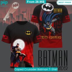 Caped Crusader Batman T Shirt Such a charming picture.