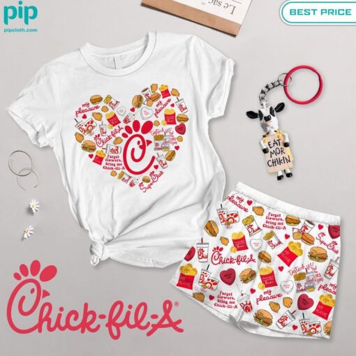 Chick fil A Women Shirt and Short Cuteness overloaded