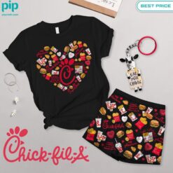 Chick-fil-A Women Shirt and Short cool