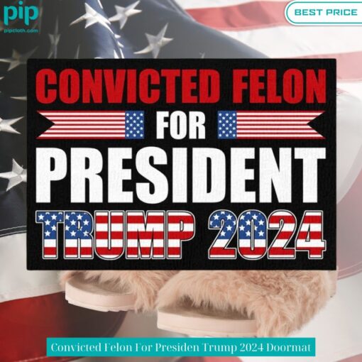 convicted felon for presiden trump 2024 doormat 2 733.jpg