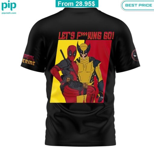 Deadpool and Wolverine Let's Fucking Go Unisex Shirt so soft nice