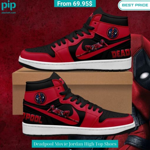 Deadpool Movie Jordan High Top Shoes This is your best picture man