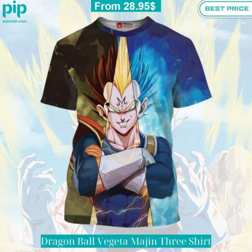 Dragon Ball Vegeta Majin Three Shirt Nice photo dude