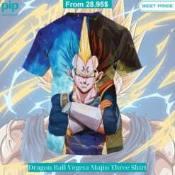 Dragon Ball Vegeta Majin Three Shirt Good click