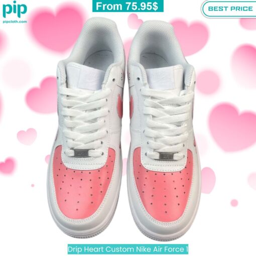 Drip Heart Custom Nike Air Force 1 I am in love with your dress