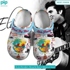 Elvis Presley Beach Boys Blues Crocs Good one dear