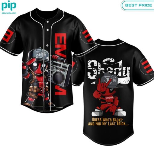 Eminem Shady Deadpool Baseball Jersey Eye soothing picture dear