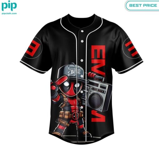 Eminem Shady Deadpool Baseball Jersey Good look mam