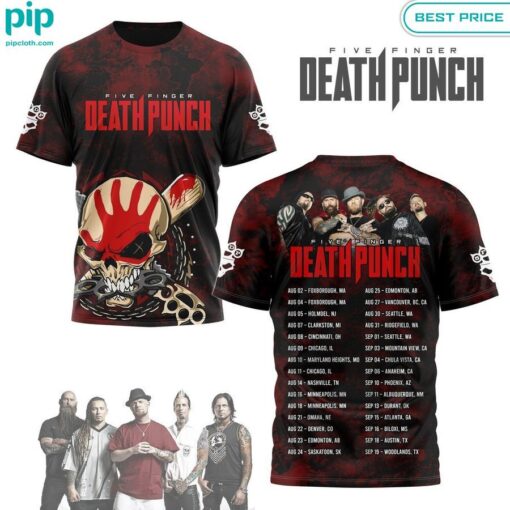 Five Finger Death Punch World Tour 2024 Shirt Is this your new friend?