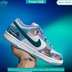 Futura Laboratories Bleached Aqua Nike SB Dunk Low You look lazy