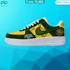 Game of Thrones Growing Strong Tyrell Air Force 1 with cool yellow