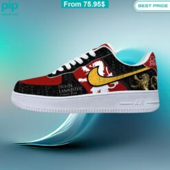 Game of Thrones House Lannister Air Force 1 Nice elegant click