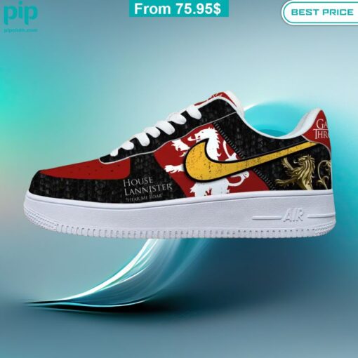 Game of Thrones House Lannister Air Force 1 Nice elegant click