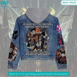 Ghost We were speeding together hooded denim jacket look nice