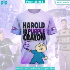 Harold and the Purple Crayon Shirt Rocking picture