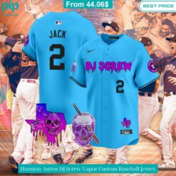 Houston Astros DJ Screw Vapor Custom Baseball Jersey Good look mam