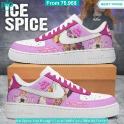 Ice Spice You thought I was feelin' you Nike Air Force 1 cool